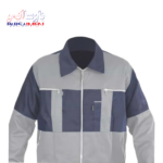 لباس کار سیلوری طوسی استخوانی