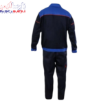لباس کار طرح بوفالو سرمه ای آبی