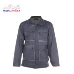 لباس کار ست ورک طوسی استخوانی