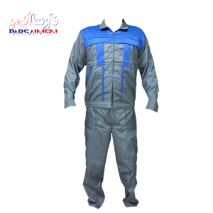 لباس کار آلفا طوسی آبی