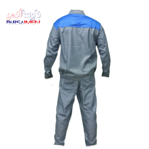 لباس کار آلفا طوسی آبی