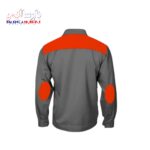 لباس کار ست ورک طوسی نارنجی