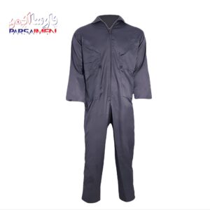 لباس کار یکسره خلبانی طوسی