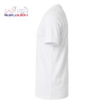 تیشرت کار یقه گرد پنبه سفید