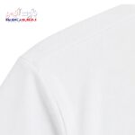 تیشرت کار یقه گرد پنبه سفید