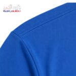 تیشرت کار یقه گرد پنبه آبی نیسانی