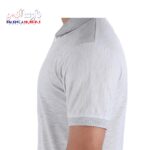 تیشرت کار ملانژ طوسی روشن