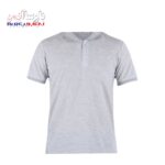تیشرت کار ملانژ طوسی روشن
