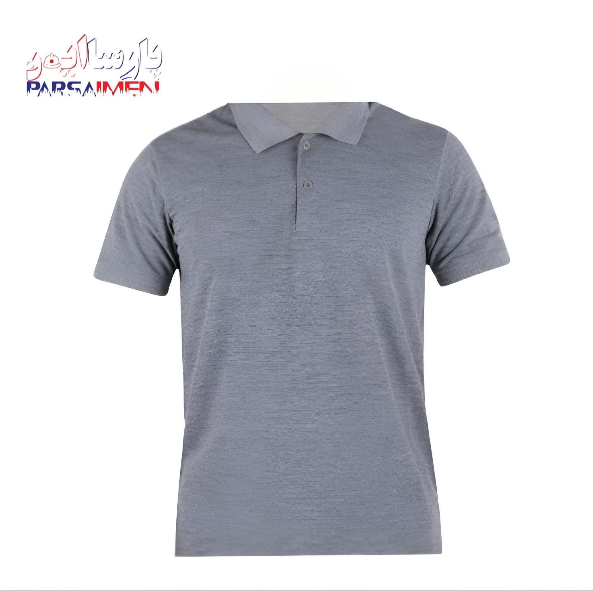 تیشرت کار ملانژ طوسی فیلی