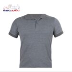 تیشرت کار ملانژ طوسی نوک مدادی