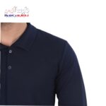 تیشرت کار آستین بلند جودون سرمه ای