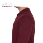 تیشرت کار آستین بلند جودون زرشکی