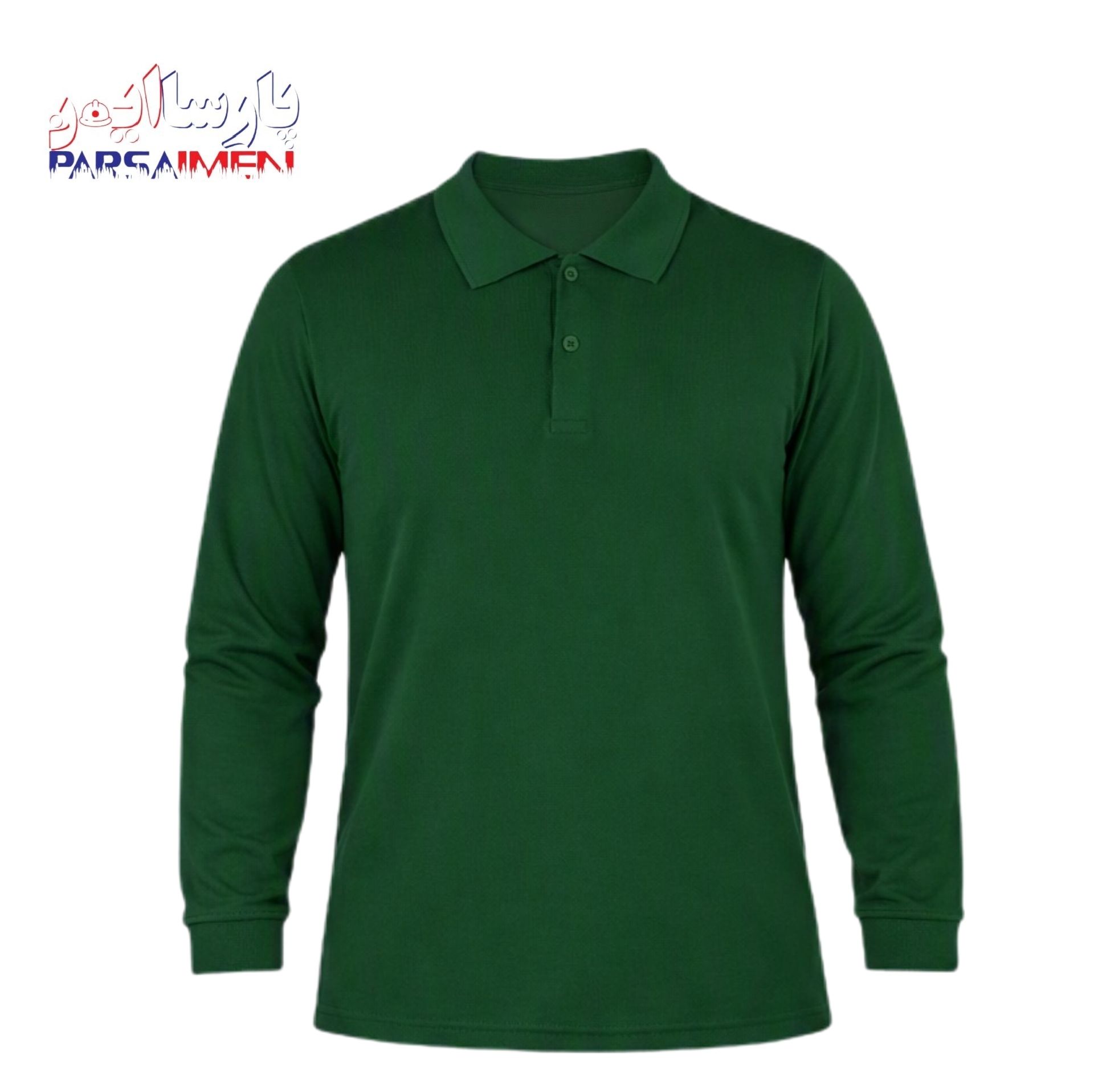 تیشرت کار آستین بلند جودون سبز یشمی